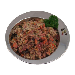 Hähnchenfleisch Mahlzeit gewolft 500 g BARF Frostfutter