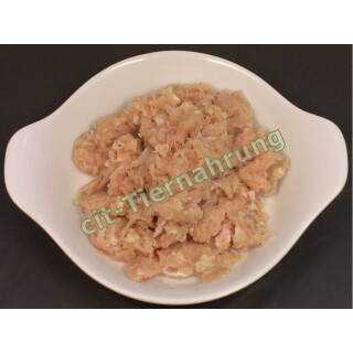 Putenfleisch gewolft 500 g BARF Frostware