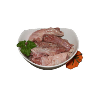 Hühnerhälse im Stück 500 g BARF Frostfutter