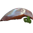 Rinderleber im Stück 1 kg BARF Frostfutter