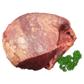 Rindermilz im Stück 1kg BARF Frostfutter