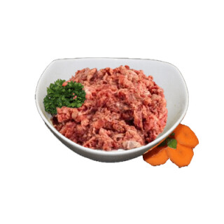 Gewolftes Rindfleisch 500 g ( Barf Frostfutter)