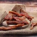 Hühnerbrustfilet in Streifen getrocknet