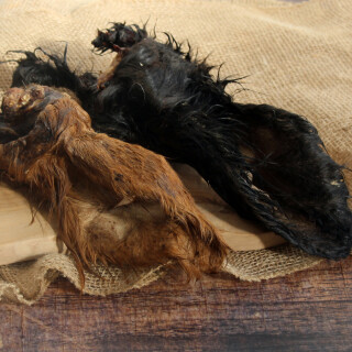 Rinderohren mit Fell und Muschel deutsch 40 Stück getrocknet