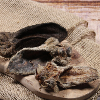 Lammohren mit Fell 2,5 kg getrocknet