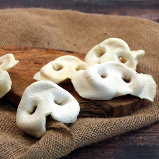 Schweinenasen weiß 5 Stück gepufft 