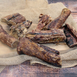 Rinderlunge getrocknet