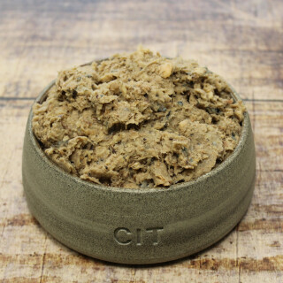 Garnele & Lachs PUR gewolft 2x250g BARF Frostfutter