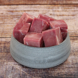 Entenfleisch in Würfel 1 kg BARF Frostfutter