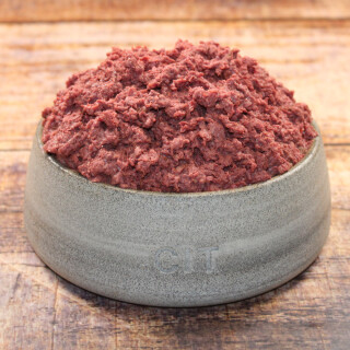 Kaninchenfleisch gewolft 4x250g BARF Frostfutter