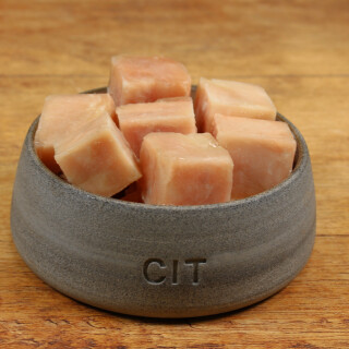 Hähnchenbrustfilet in Würfel 2kg BARF Frostfutter