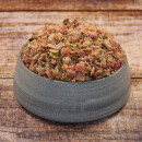 Lachs Menü gekocht BARF Frostfutter