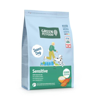 Green Petfood - Sensitive - mit Insekten & Reis 3 kg