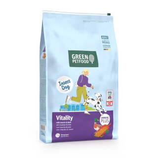 Green Petfood - Vitality - Insects & Duck 2 x 7,5 kg