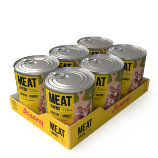 Josera Meat Lovers - Menu Chicken & Carrot 6 x 800 g