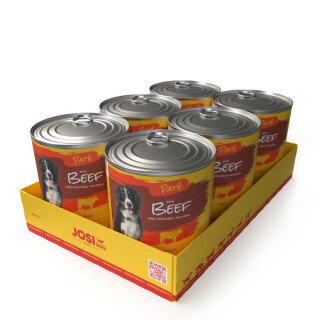 JosiDog Paté - Beef 6 x 800 g