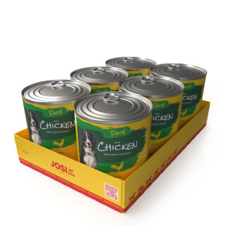 JosiDog Paté - Chicken 6 x 800 g