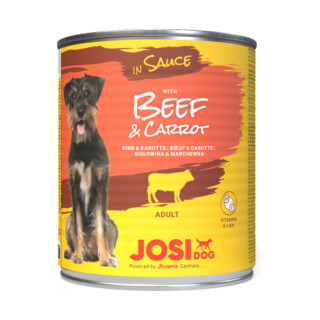 JosiDog - Beef & Carrot in Sauce 830 g