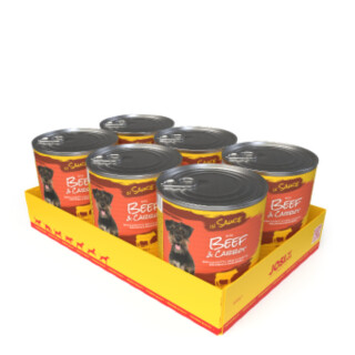 JosiDog - Beef & Carrot in Sauce 6 x 830g