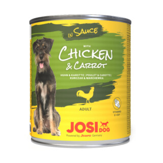 JosiDog - Chicken & Carrot in Sauce 830 g