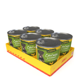 JosiDog - Chicken & Carrot in Sauce 6 x 830 g