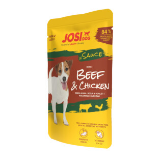 JosiDog Mini - Beef & Chicken in Sauce 100 g