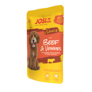 JosiDog Mini - Beef & Veggies in Sauce 100 g