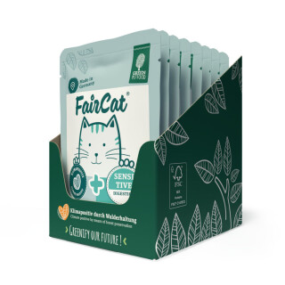 Fair Cat Nassfutter Sensitive 8 x 85 g
