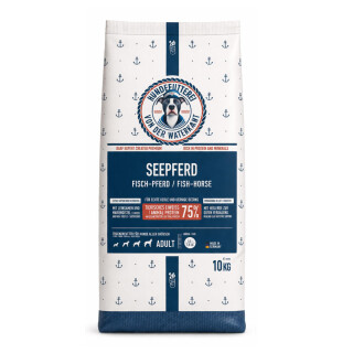 Hundefutterei Trockenfutter Seepferd - Fisch/Pferd - 10 kg