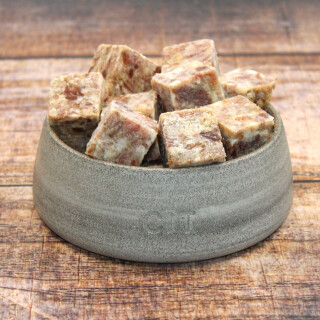 Puten Mahlzeit in Würfeln 1 kg BARF Frostfutter