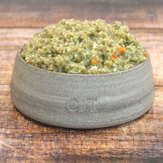 Fruchtiges Fisch Menü 4 x 250 g gewolft BARF Frostfutter