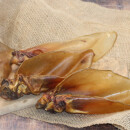 Rinderohren natur mit Muschel Indien getrocknet