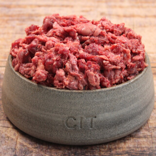 Rindermaulfleisch 500 g gewolft BARF Frostfutter