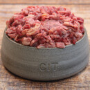 Rinderschlund 500 g gewolft BARF Frostfutter