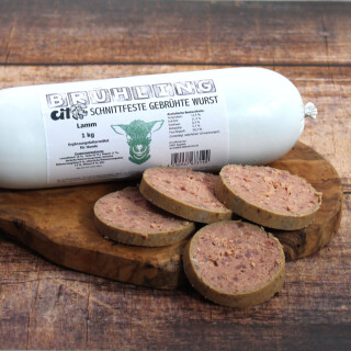 Brühling Lamm 1 kg schnittfeste gebrühte Wurst