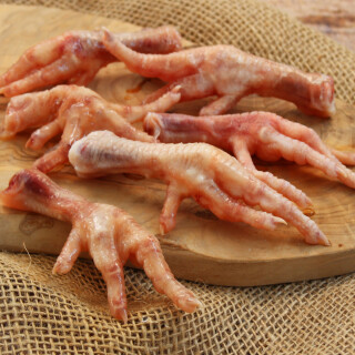 Hühnerfüße 1 kg BARF Frostfutter