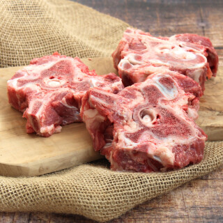 Fleischiger Kalbsrücken 2,5 kg BARF Frostfutter
