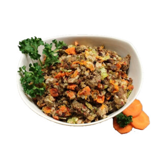 Pferdefleisch Menü gekocht 500 g BARF Frostfutter