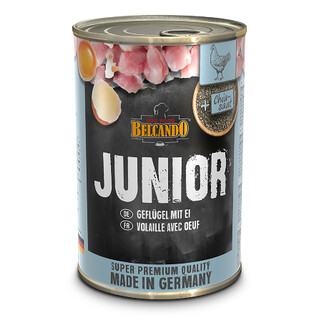 BELCANDO Super Premium Junior Geflügel & Ei 400g