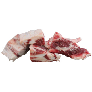 Rinderfederknochen in Stücken 1 kg BARF Frostfutter