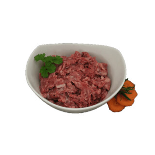 Hühnerhälse gewolft 1 kg BARF Frostfutter