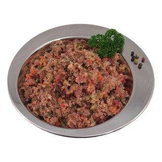 Rindfleisch/Pansen Mahlzeit mit Gemüse, Kräutern und Reis...